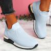 Women's Orthopedic Breathable Sneakers, Non-Slip Mesh Casual Fashion Tennis Running Sneakers 2023 New Walking Shoes with Arch Support, Premium Fashion Sneaker Comfortable Walking Shoes (Grey #3, 6.5) view 2
