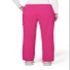 KOI Basics Women's Holly Cargo Scrub Pants, 8 Pockets, Drawstring Waist Flamingo X-Small view 2