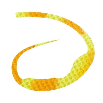 Start Magic Curly Silicone Necktie, 27, ShimaShrimp Chart SK