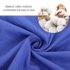 HUAOSN Lightweight Travel Sleeping Bag, Portable Camping Sack with Pure Cotton Material for Camping, Hostels, Travel (11.4in-Blue) view 3