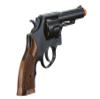 HFC Airsoft Gas Powered Steel Revolver Pistol w/ 6 BB Shells (Black) view 3
