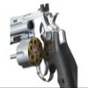 HFC HG-132C 357 Magnum Full Steel Gas Powered Airsoft Revolver - Silver view 4