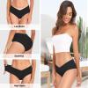 Altheanray Womens Underwear Seamless Bikini Underwear for Women Silky Panties Cheeky Invisible HipsterAWB833M-3Pack view 4