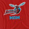 Delaware State University Official Mom Unisex Adult T Shirt, Red, 3X-Large view 2