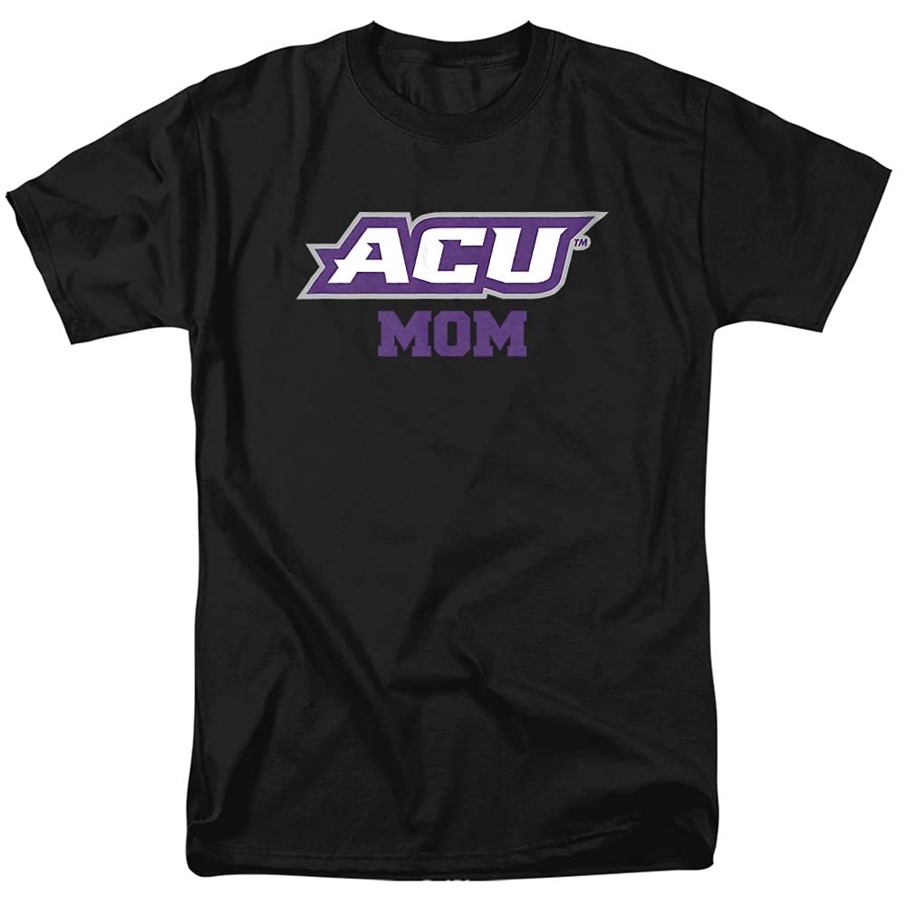 Abilene Christian University Official Mom Unisex Adult T Shirt, Black, 3X-Large