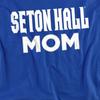Seton Hall University Official Mom Unisex Adult T Shirt, Royal Blue, Large view 2