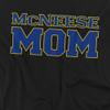 Mcneese State University Official Mom Unisex Adult T Shirt, Black, X-Large view 2