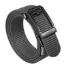 JUKMO Men's Ratchet Tactical Belt, 1.5" Nylon Web Work Belt with Automatic Slide Buckle, Adjustable Trim to Fit (Grey, X-Large) view 1