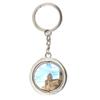 Etomey France Marseille Keychain Car Keys Decoration Accessories Double Sided Rotating Crystal Key Chain Souvenir Gift view 1