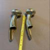 Blackperlcrafts Solid Brass Silver & Golden Horse Hames Knobs 8 Inch Long for Walking Sticks/Cane Tops Lot of 20 Pcs view 3