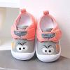 Lisdwde Unisex Child Boys Girls Slip Lightweight Toddlers Walking Running School Shoes for Christmas (Pink, 5.5 Toddler) view 3
