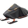 Tokept Snowmobile Cover, Fits Length 130" x 51" x 48", Black view 1