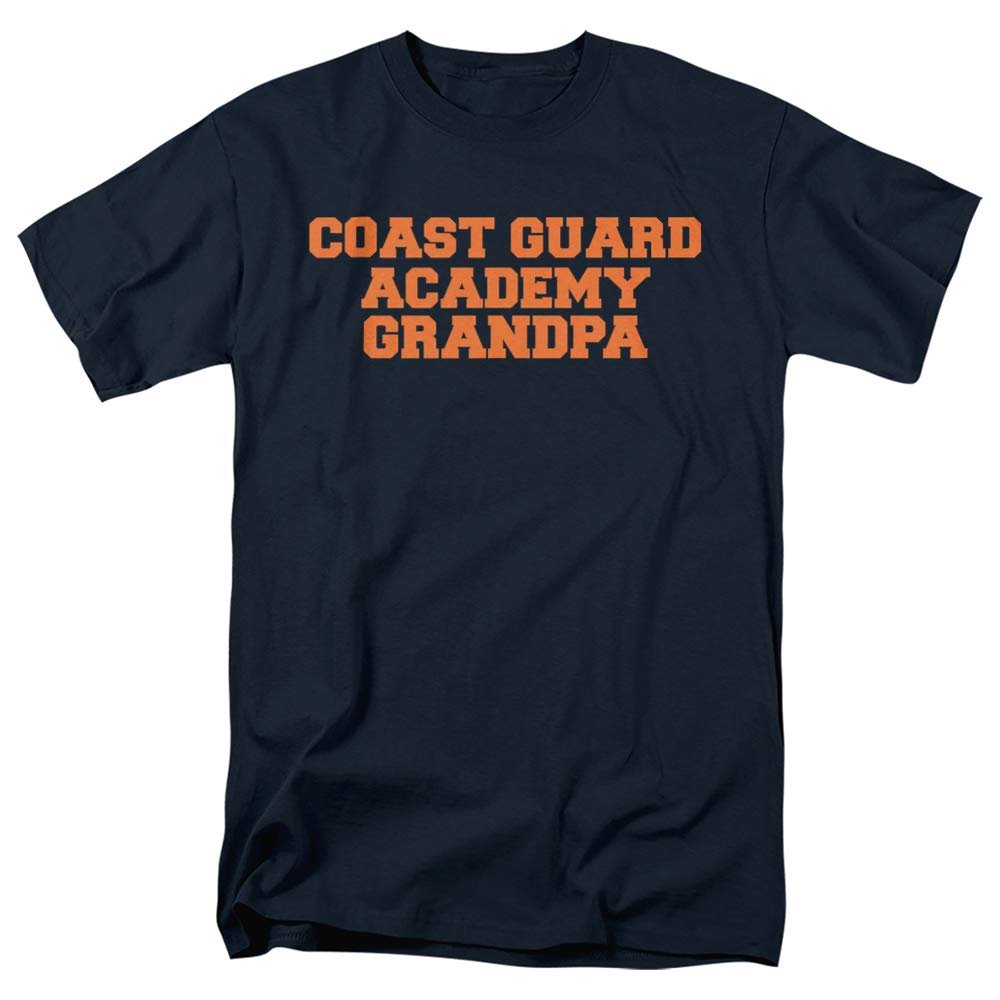Coast Guard Academy Official Grandpa Unisex Adult T Shirt, Navy, 4X-Large