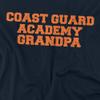 Coast Guard Academy Official Grandpa Unisex Adult T Shirt, Navy, 4X-Large view 2