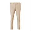 Datysum Men Suit Dress Pants Slim Fit Suit Champagne Groomsmen Wedding Waist Flat Fit Expandable Classic Separate Pant-XS view 2