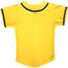 DIGITMON Kids Baseball Jersey Button Down Premium Hip Hop T Shirts Uniform YELLOWBLACK 6-Month Infants view 3