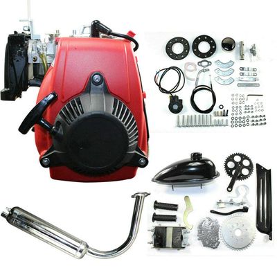 4 Stroke 49CC Bicycle Engine Kit Gas Petrol Bike Engine Motor DIY Motorized ATV Bicycle Bike Scooter