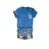 Have The Day You Deserve Tank Womens Day You Deserve Shirt Have The Day You Deserve Tank Fun Skull Graphic Tee Funny Vneck Tops Casual Tshirts Plus Size 4XL view 2