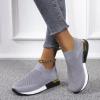 Women's Orthopedic Breathable Sneakers, Non-Slip Mesh Casual Fashion Tennis Running Sneakers 2023 New Walking Shoes with Arch Support, Premium Fashion Sneaker Comfortable Walking Shoes (Grey #2, 6.5) view 2