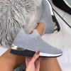 Women's Orthopedic Breathable Sneakers, Non-Slip Mesh Casual Fashion Tennis Running Sneakers 2023 New Walking Shoes with Arch Support, Premium Fashion Sneaker Comfortable Walking Shoes (Grey #2, 6.5) view 3