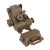 Shanyingquan Tactical Helmet L4G24 NVG Base Mount, Universal NVG Bracket Holder, Goggle Night Vision Mount for PVS15, PVS18, GPNVG18