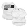 Carrot Ninja Dog T-Shirt - Supplies for Pets - Funny Gifts for Pets - White, L view 2