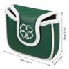 Toddmomy Golf Mallet Putter Cover Headcover Golfs Putter Cover Putter Cover Golfs Club Cover Pu Golfs Cover Green view 2