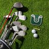 Toddmomy Golf Mallet Putter Cover Headcover Golfs Putter Cover Putter Cover Golfs Club Cover Pu Golfs Cover Green view 3