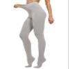 CozyWow Women's 80D Soft Opaque Tights, High Waist Solid Color Womens Tights with 30+ Colors Grey 2XL-3XL view 3