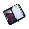 YIUWLMN Minimalist Travel Document Organizer Passport Holder Family Oxford Cloth Material Multifunctional Portable and Convenient Passport holder with zipper (Black) view 1