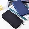 YIUWLMN Minimalist Travel Document Organizer Passport Holder Family Oxford Cloth Material Multifunctional Portable and Convenient Passport holder with zipper (Black) view 3