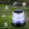 Night Predator Deterrent, Briidea Solar Predator Control Light with Batteries, 360 Highlighting LED Bright to 1.6KM Away, Automatic Turn On at Night, Protect Crops and Poultry view 3