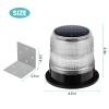 Night Predator Deterrent, Briidea Solar Predator Control Light with Batteries, 360 Highlighting LED Bright to 1.6KM Away, Automatic Turn On at Night, Protect Crops and Poultry view 4