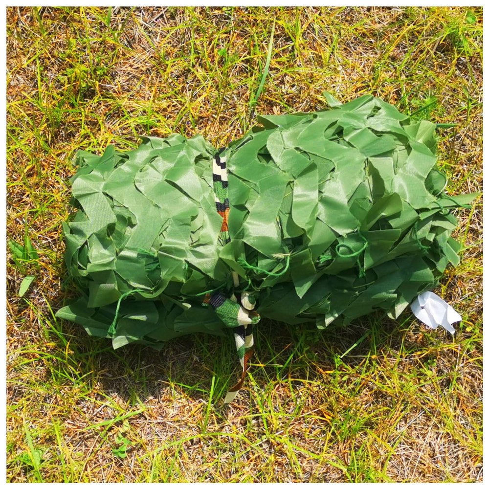 Camo Netting 1m 2m 3m 4m Camouflage Netting, with Mesh Backing, Military Nets, Army Sunshade Net, Lightweight, Durable, for Hunting, Duck Blind, Car Cover, Photograph, Party Decoration ( Size : 1m x 3