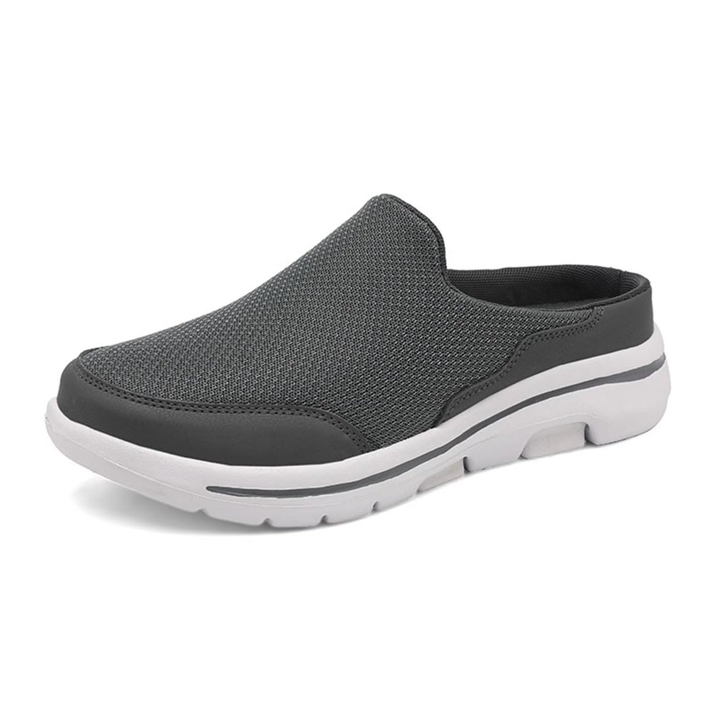 DHAEY Meaboots Men's Comfort Breathable Support Sports Sandals Low Top Hollow-Out Mesh Loafers Non Slip Thick Couple Beach Sandals