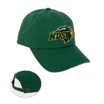 Desert Cactus North Dakota State University Baseball Hat Bison NDSU Brimmed Embroidered Cap Adjustable Cloth Strap Adult (Style A) Green