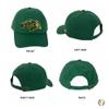 Desert Cactus North Dakota State University Baseball Hat Bison NDSU Brimmed Embroidered Cap Adjustable Cloth Strap Adult (Style A) Green view 3