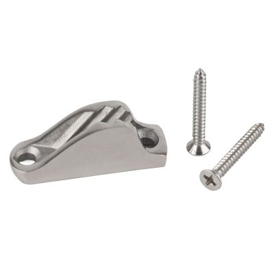 Boat Rope Cleat, 316 Stainless Steel Boat Rope Clamp, Cam Cleat for Line Sizes Up to 6mm/0.2in, for Sailing Sailboat Kayak Canoe Dinghy Hardware Accessories