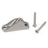 Boat Rope Cleat, 316 Stainless Steel Boat Rope Clamp, Cam Cleat for Line Sizes Up to 6mm/0.2in, for Sailing Sailboat Kayak Canoe Dinghy Hardware Accessories view 1