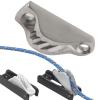 Boat Rope Cleat, 316 Stainless Steel Boat Rope Clamp, Cam Cleat for Line Sizes Up to 6mm/0.2in, for Sailing Sailboat Kayak Canoe Dinghy Hardware Accessories view 2