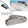 Boat Rope Cleat, 316 Stainless Steel Boat Rope Clamp, Cam Cleat for Line Sizes Up to 6mm/0.2in, for Sailing Sailboat Kayak Canoe Dinghy Hardware Accessories view 4