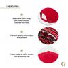 Desert Cactus Jacksonville State University Baseball Hat Gamecocks JSU Jax State Brimmed Embroidered Hats Cap Adjustable Cloth Strap Adult (Style A) Red view 4