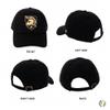 Desert Cactus United States Military Academy Baseball Hat SUMA Black Knights Army West Point Cadets Brimmed Embroidered Cap Adjustable Cloth Strap Adult (Style A) view 3