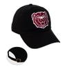 Desert Cactus Missouri State University Baseball Hat Bears MO MSU Brimmed Embroidered Cap Adjustable Cloth Strap Adult (Style A) Black view 1