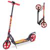 Skidee Kick Scooter for Kids Ages 6-12 - Large Sturdy Wheels, Anti-Shock Suspension with Adjustable Handlebar Up to 41" High - Foldable, Lighweight Scooters for Kids, Teens & Adult, Max Load 220 Lbs view 1
