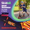 Skidee Kick Scooter for Kids Ages 6-12 - Large Sturdy Wheels, Anti-Shock Suspension with Adjustable Handlebar Up to 41" High - Foldable, Lighweight Scooters for Kids, Teens & Adult, Max Load 220 Lbs view 3