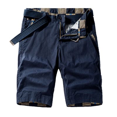 Muscularfit Mens Shorts 42 Waist Black Linen Shorts Regular and Big & Tall Buckle Zipper Summer Cargo Shorts Loose Office Work Shorts 6" Inseam White Linen Shorts Men 7 Inch Blue M