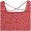 Speechless Girl's, Long Balloon Sleeve Smocked Top, Red, Medium view 2
