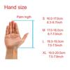 Archery Gloves Shooting Hunting Leather Three Finger Protector for Youth Adult Beginner (Red, Small) view 4