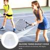 Agatige Tennis Racquet Grips Tennis Racket Silicone Case Non Slip Badminton Tennis Cover Badminton Tennis Absorbent Overgrip Cap view 4